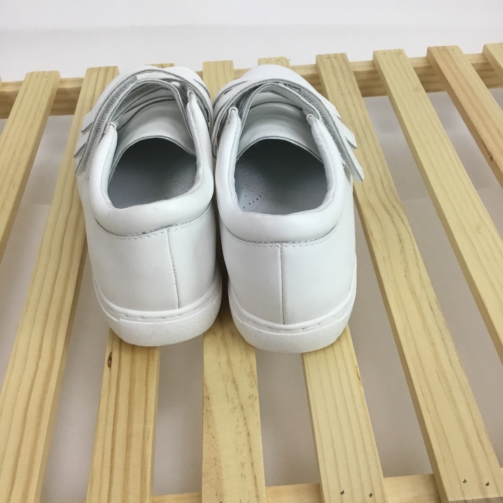 Kenneth Cole REACTION Jovie White Leather Sneakers - Picture 4 of 4